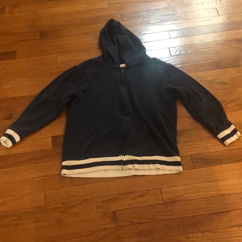 Blue and White Jacket